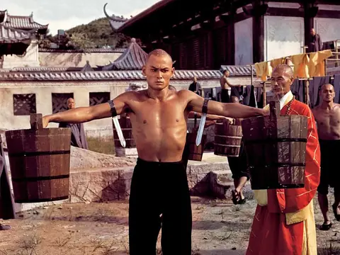 Szene aus einem Kung-Fu-Klassiker